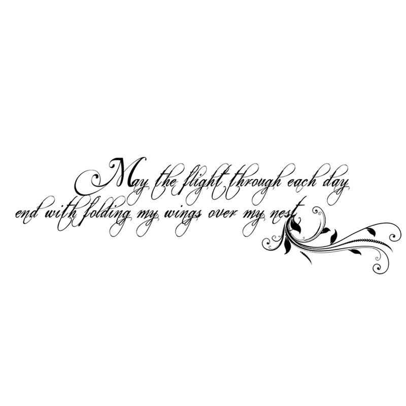 #2521 - May the Flight Through - Words/Nature